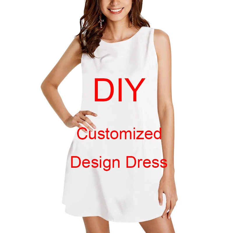 

CLOOCL женское пляжное платье DIY Фото/звезда/животное/аниме 3D печатное винтажное свободное платье Сексуальное мини короткое Клубное платье