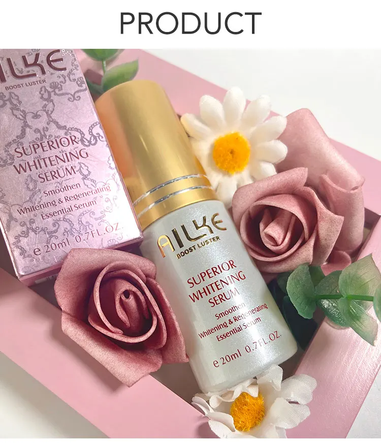AILKE Superior Lighten Vitamin C Face Serum, Moisturizes, Hydration, Remove Hyperpigmentation, Black Spots, Freckles, Clean Skin