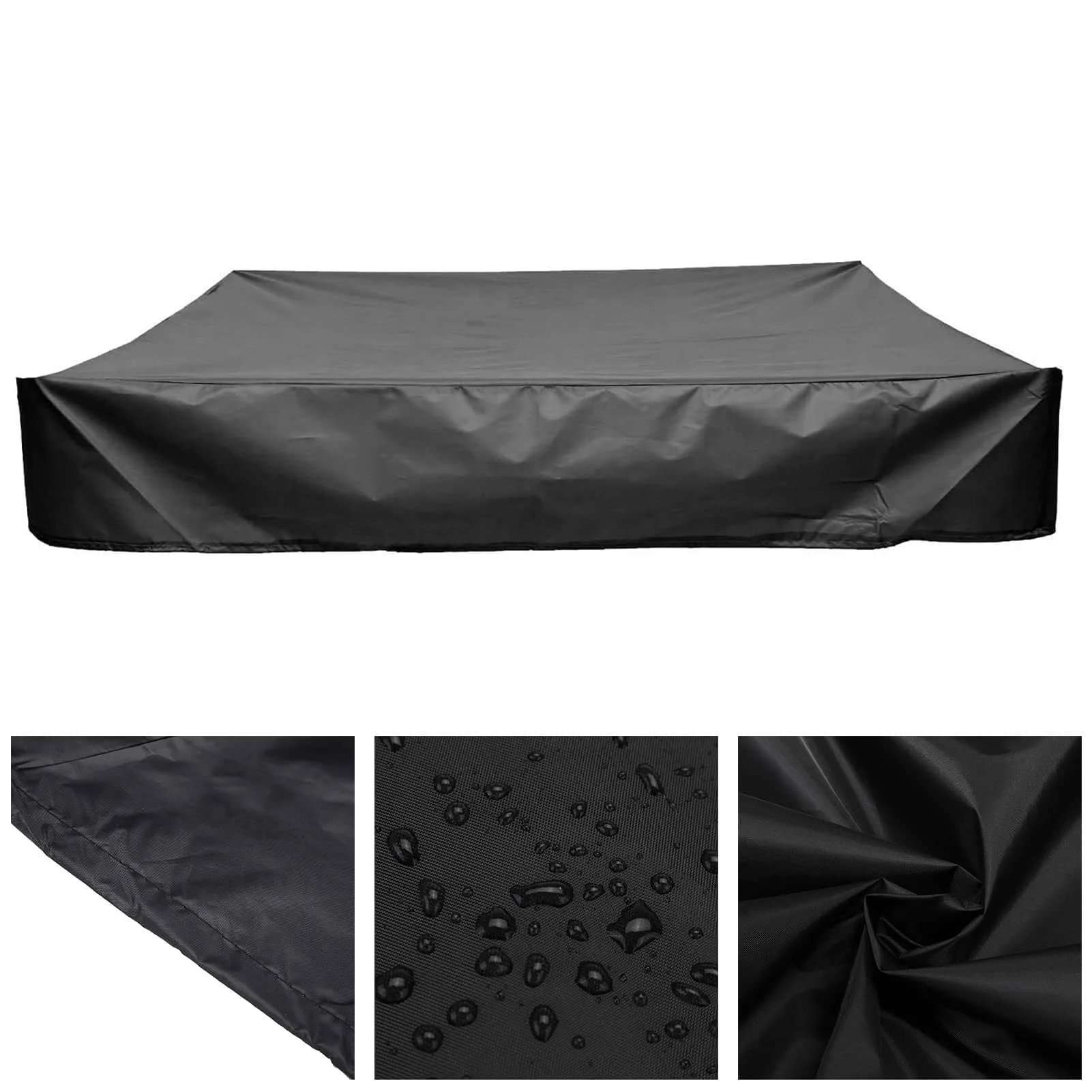 210D Pool Ground Cover Large Outdoor Round Leaf Protection Proof Cloth Dust Cover 300*200cm