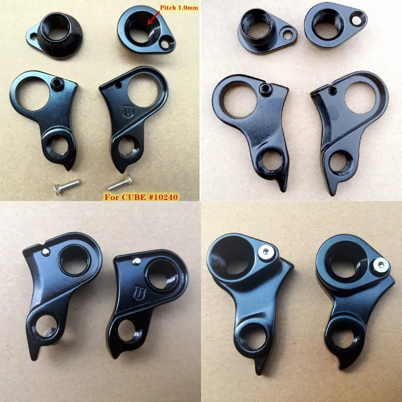 

2set Bicycle derailleur hanger +Axle Cap For CUBE #10240 Stereo Elite Hybrid Cross Race Fritzz Agree Reaction Agree MECH dropout