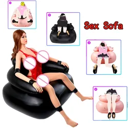 Female Masturbation Inflatable Sex Sofa  Sexy Toys For Couples Sexo Positions Assistance Chair BDSM Game Toy Sex Furniture