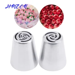 1/2PCS Flower Russian Tulip Icing Piping Nozzles Stainless Steel Cream Pastry Tips Nozzles Cupcake Cake Decorating Tools