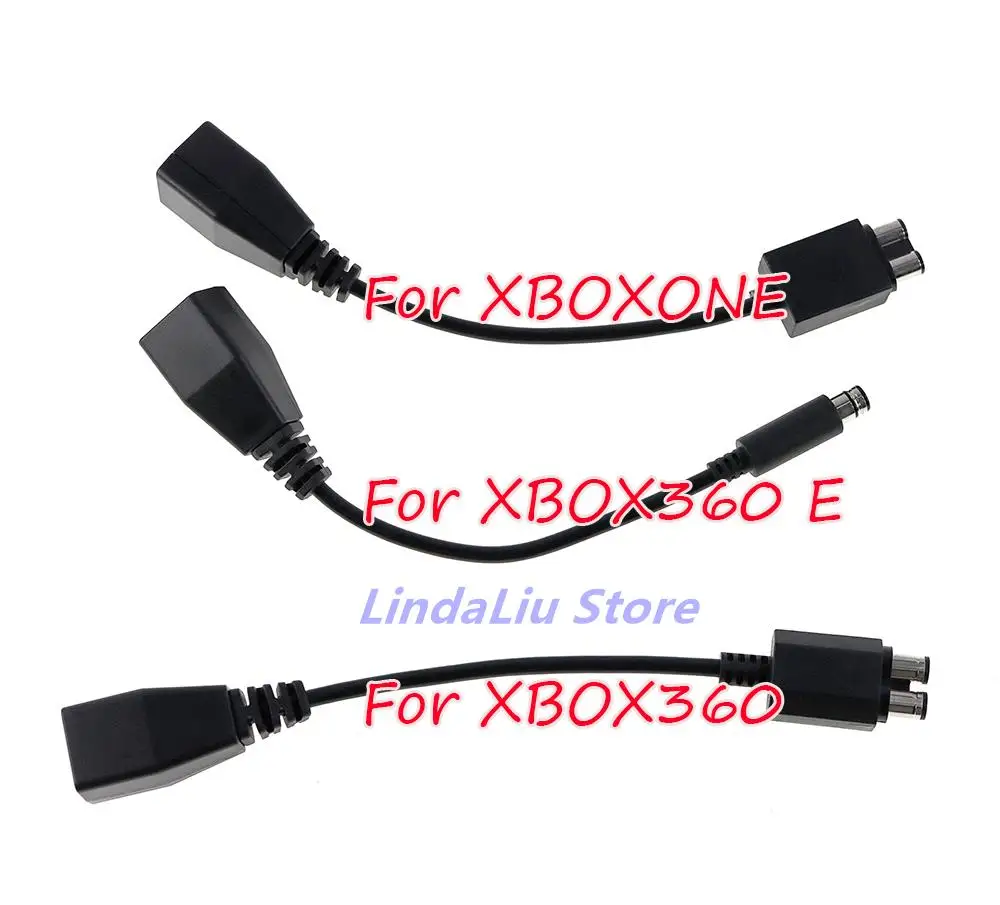 10pcs AC Power Supply Transfer Charger Cable Charging Adapter Cord Converter For Xbox 360 Flat to Slim For Xbox 360E For XboxOne