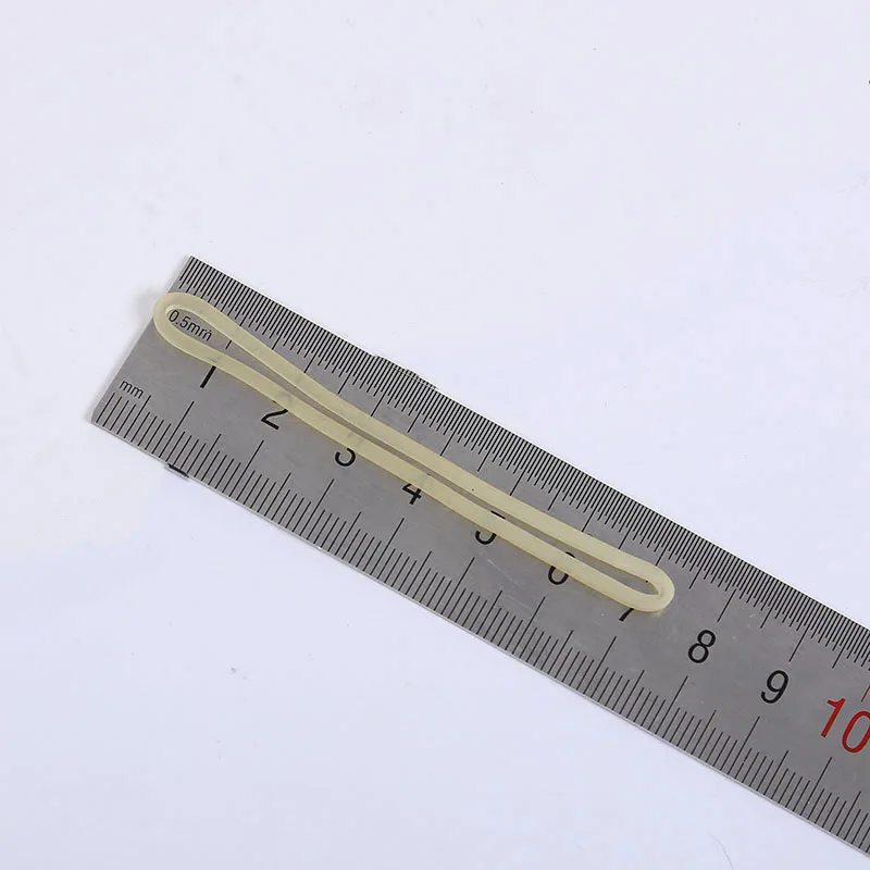 Kualitas Tinggi Yang Kuat Karet Gelang Silikon Elastis Perlengkapan Alat Tulis Sekolah Siswa Kantor