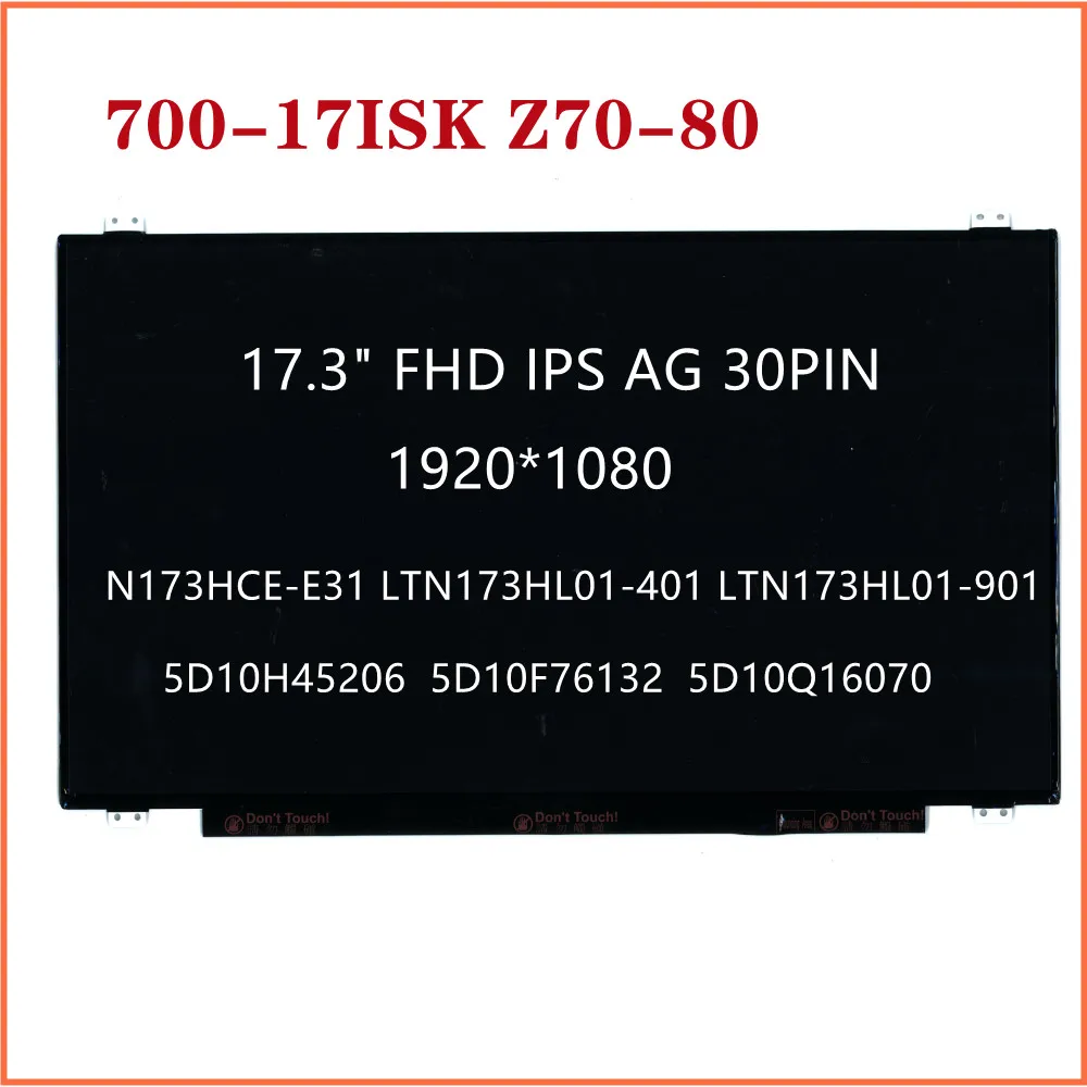 For 700-17ISK Z70-80 Laptop LCD screen 17.3