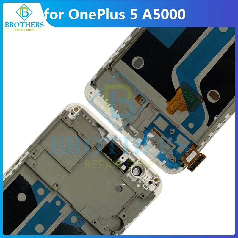 LCD For OnePlus 5 LCD Screen LCD Display for OnePlus 5 A5000 LCD Assembly Touch Screen Digitizer Phone Replacement Test Working