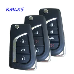 Flip Remote Key Shell Case Cover Housing Fob for Toyota Uncut Blade