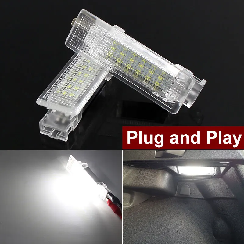 LED Luggage Compartment Trunk Boot Lights 12V for VW Caddy Eos Golf Jetta Passat CC Scirocco Sharan Tiguan Touran Touareg T5