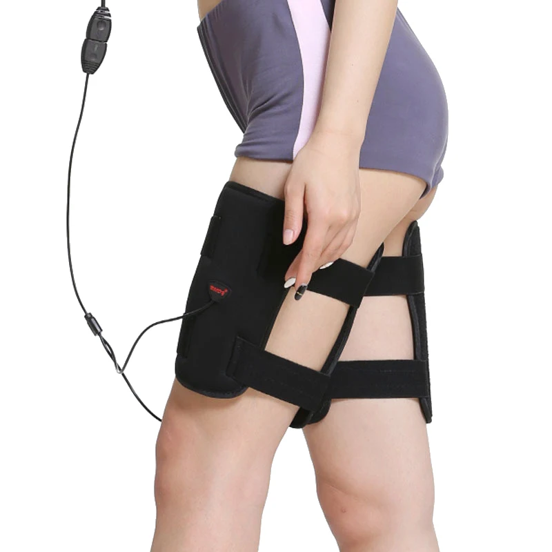 

Eletric Muscle Stimulator EMS Leg Massager Fat Burning Lose Weight Apparatus Slimming Belt Thigh Shaper Fitness Machine