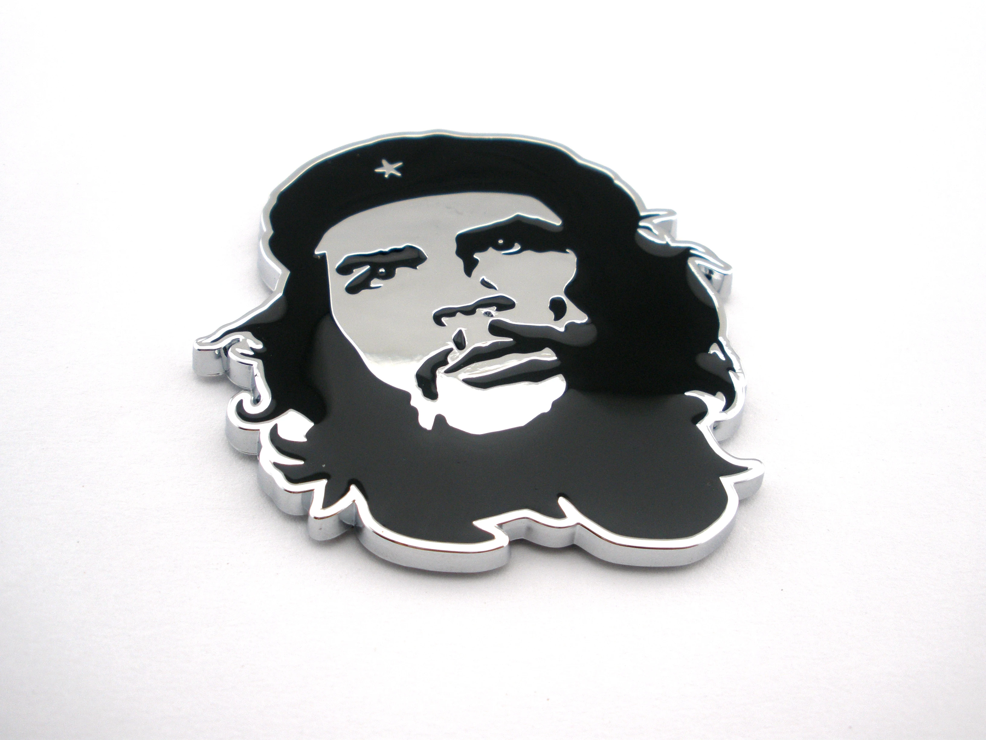 3D Che Guevara automotive emblem Chrome Badge auto Decal Car Truck Bumper Fender Window Sticker for Army Morale Military