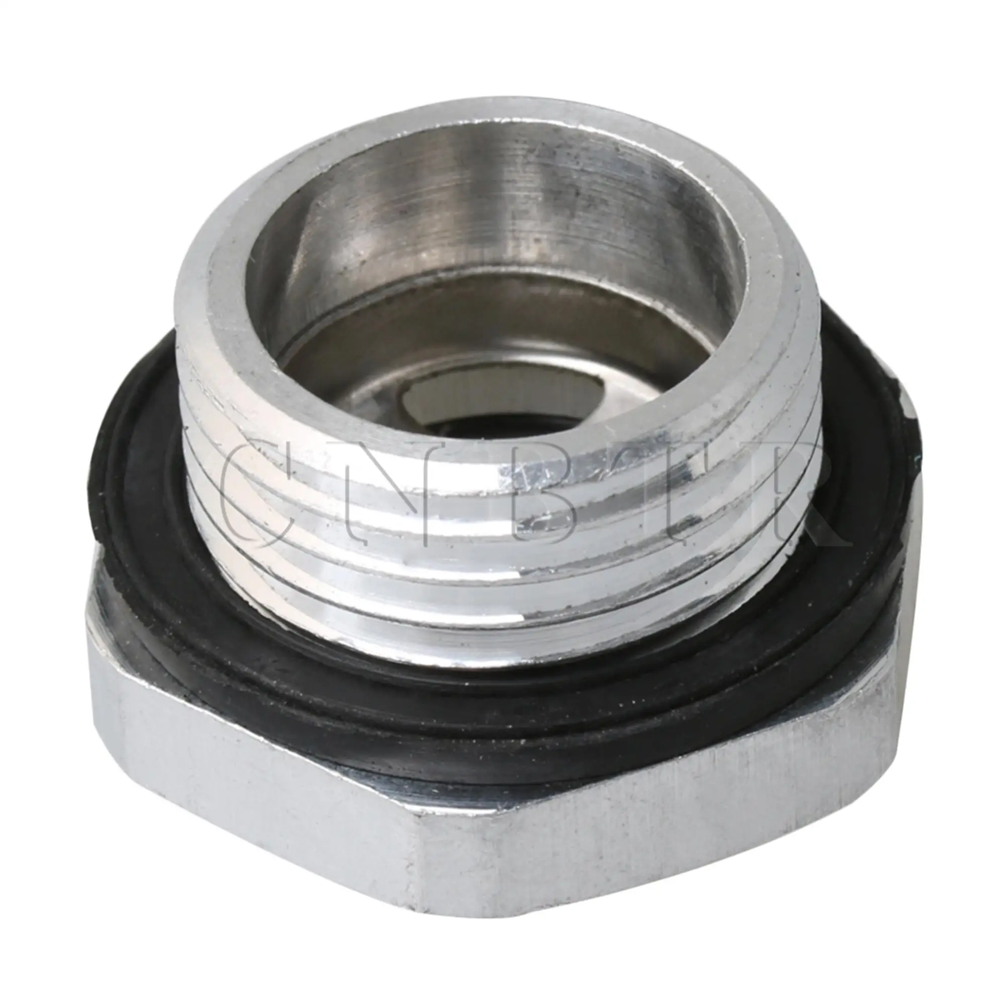 CNBTR 4Pcs Oil Level Gauge Sight Glass G1/2 Male Threaded AL Air Compressor Fitting