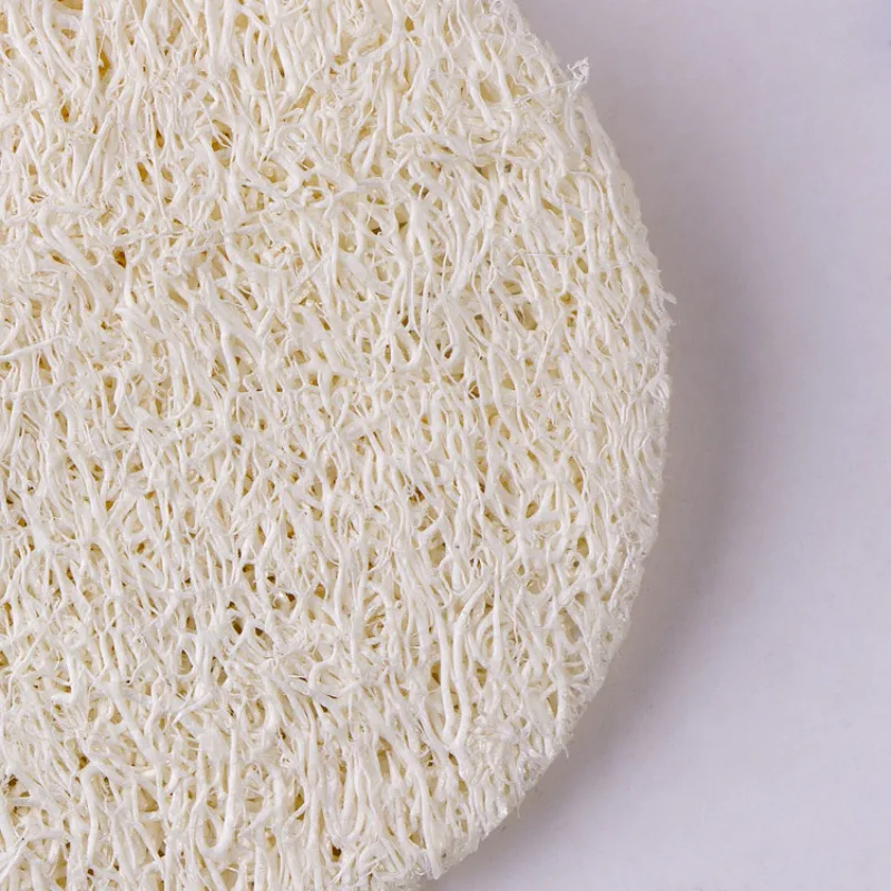 10 Pcs Natural Loofah Sponge Exfoliating Facial Body Scrubbers Pad For Body Skin Cleansing Pad Bath Products