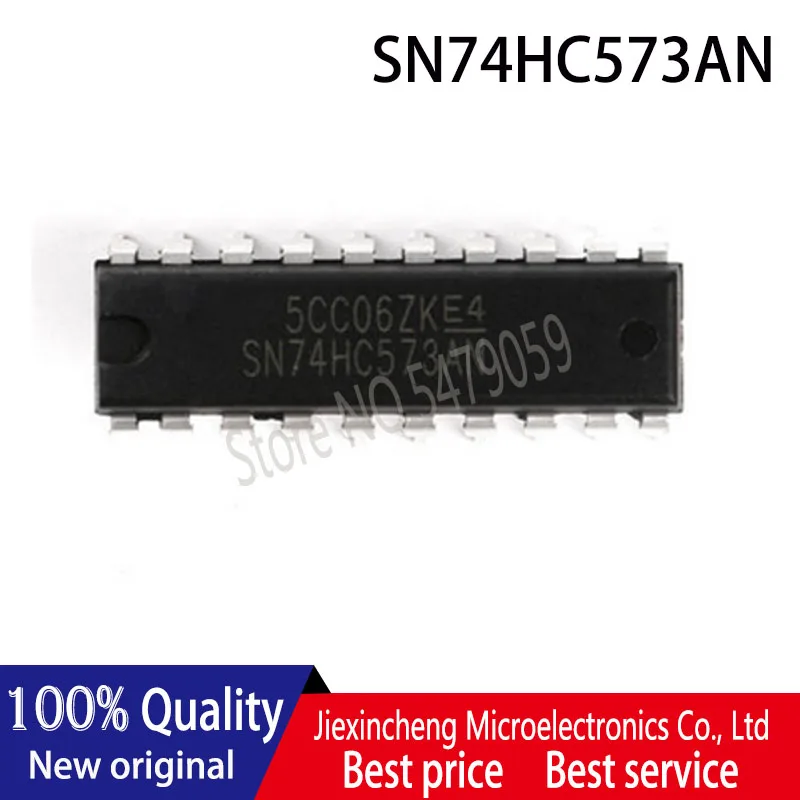 10PCS SN74HC573AN SN74HC573 74HC573AN 74HC573 DIP20 New original