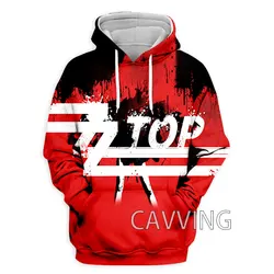 New Fashion Women/Men's 3D Print ZZ Top Band Hoodies Sweatshirts Harajuku Hoodie Sweatshirts Tops Clothing