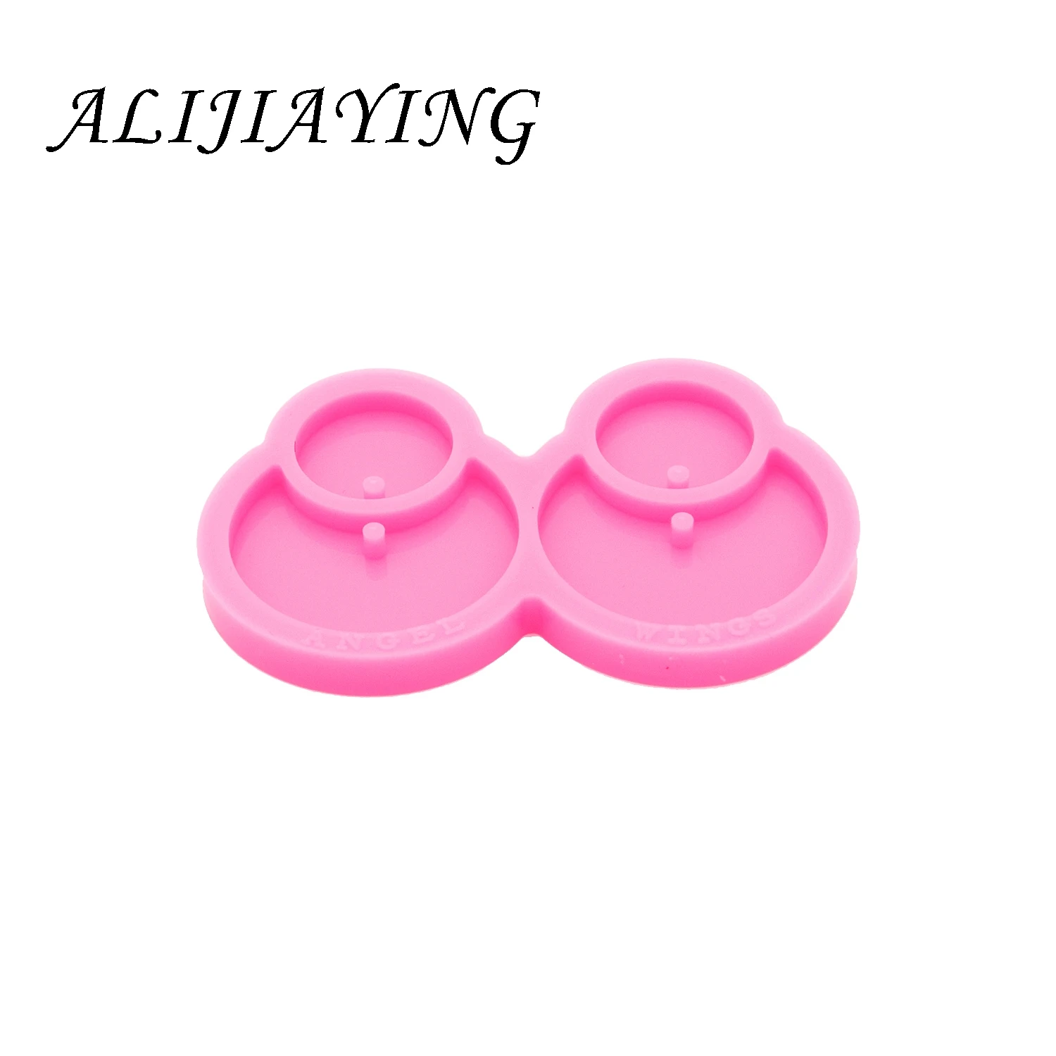 Shine Inside Resin Circle Earring Mold Silicone Moulds DIY for Keychain Epoxy Jewellery Making DY0723