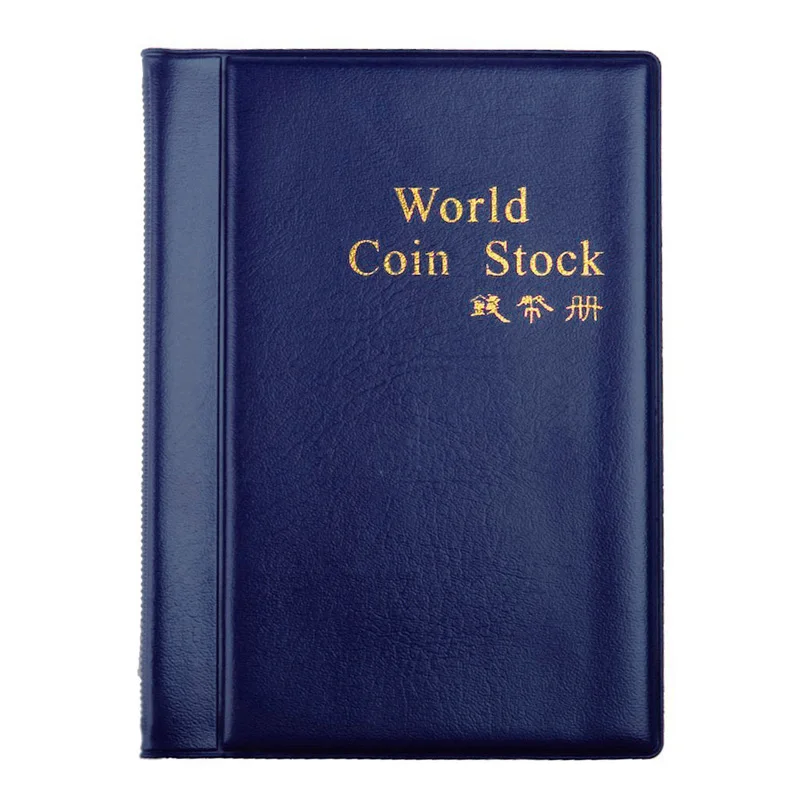 120 Coin Pockets Collection Verzamelen Storage Houder Geld Penny Album Boek