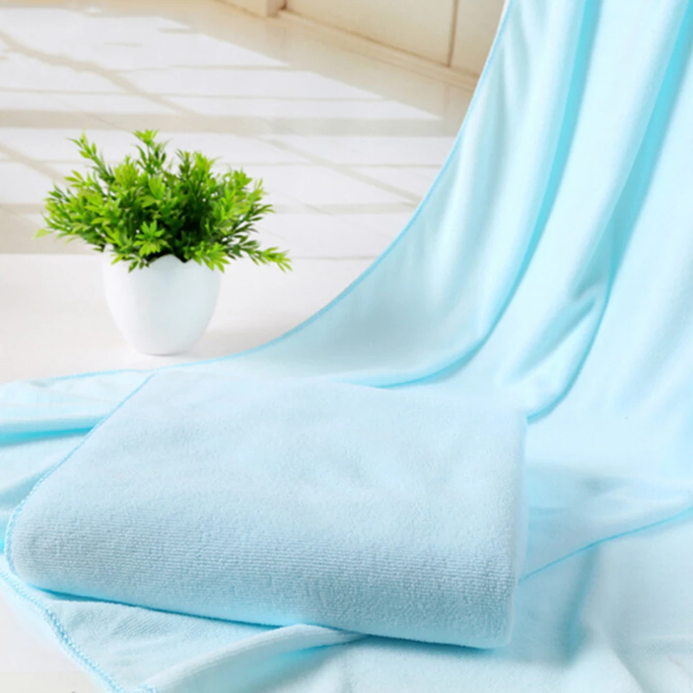 Water Absorbing Soft Microfiber Towel Washcloth Multi-Purpose Cleaning Cloth Bathing Hair Drying Face Car Wash Wiping 30x30cm