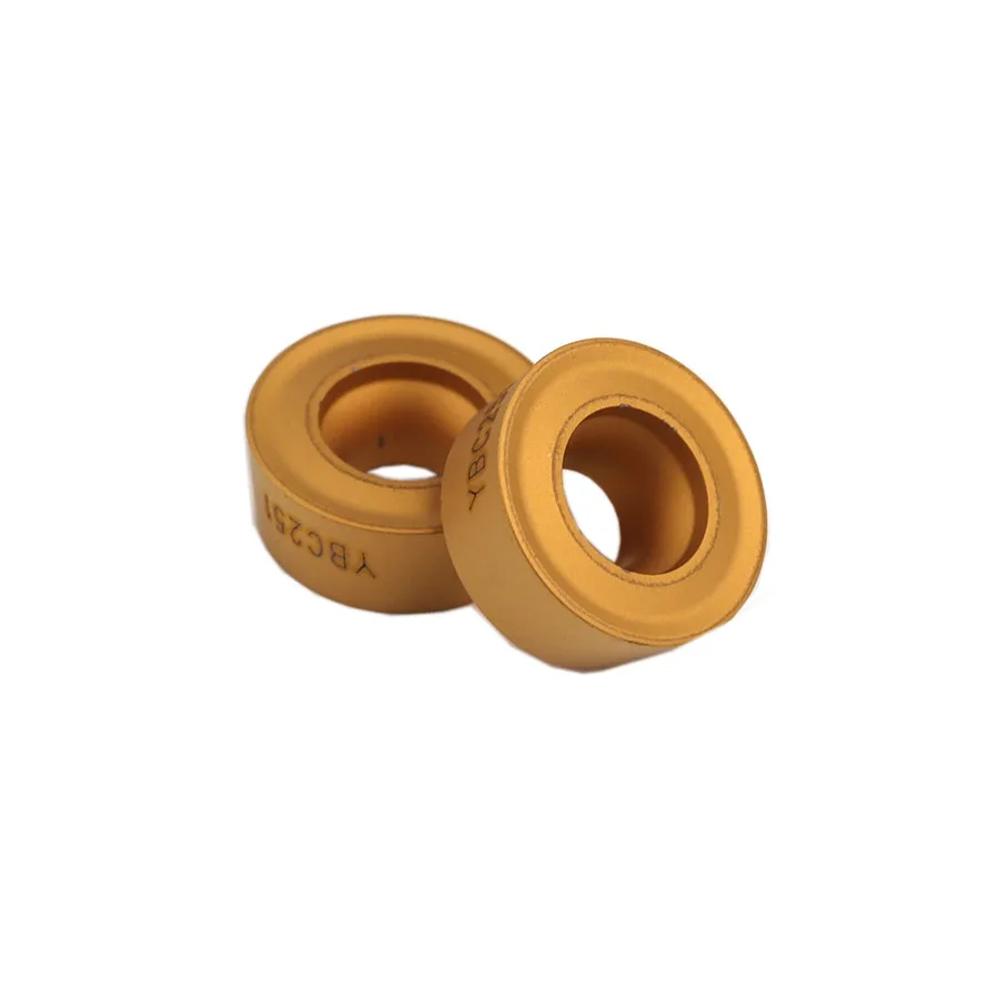 RCMT0803MO rcrcmt1204mo YBC251 YBC252 inserti in metallo duro tornio CNC lama di fresatura di forma rotonda R4 R5 R6 utensile per tornitura di fresatura