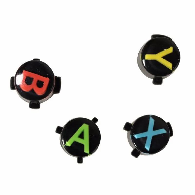 4pcs Repair Part Replacement Button kit for Microsoft XBOX ONE Wireless Controller xboxone Gamepad ABXY Logo Set Accessories