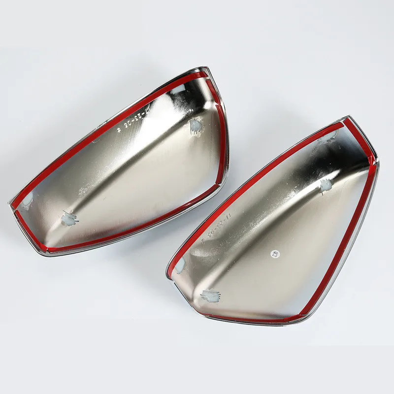 2PCS Left and Right ABS Chrome Bright Silver Rearview Mirror Decorative Cover for Mazda CX-5 KF 2017 2018 CX5 New Style