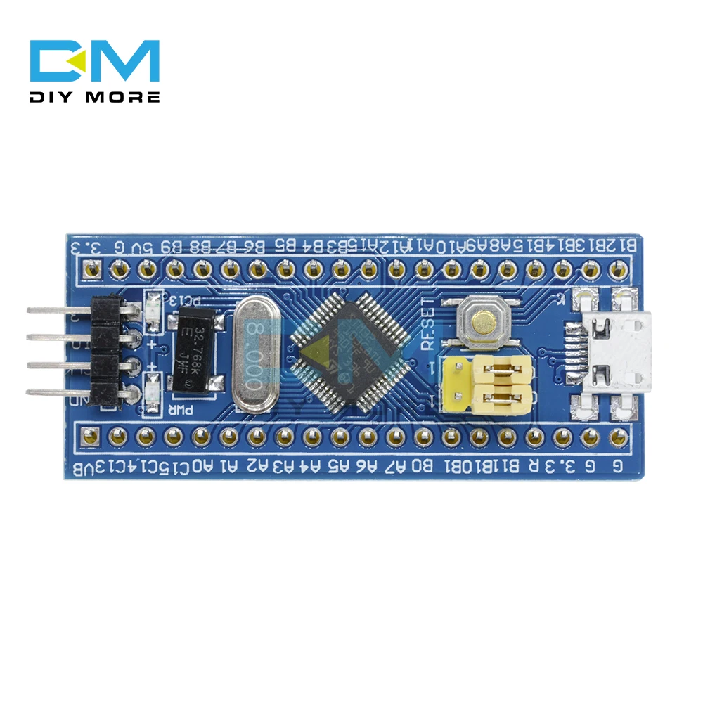 Carte de développement de système Minimum, Module ARM STM32 avec simulateur ST-Link V2 Mini STM8, téléchargement du Kit de bricolage pour Arduino