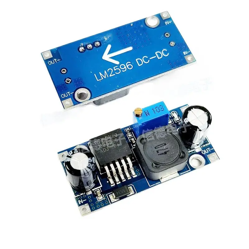 電源モジュールlm2596s DC-DCステップダウン/調整可能ステップダウン/安定化スーパーlm2576コンデンサ