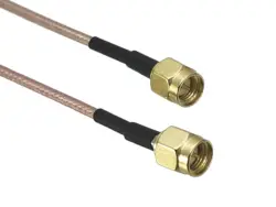 1Pcs Cable SMA male plug to SMA male straight RG316 Connector Wire Terminal RF Jumper pigtail 4inch~10FT