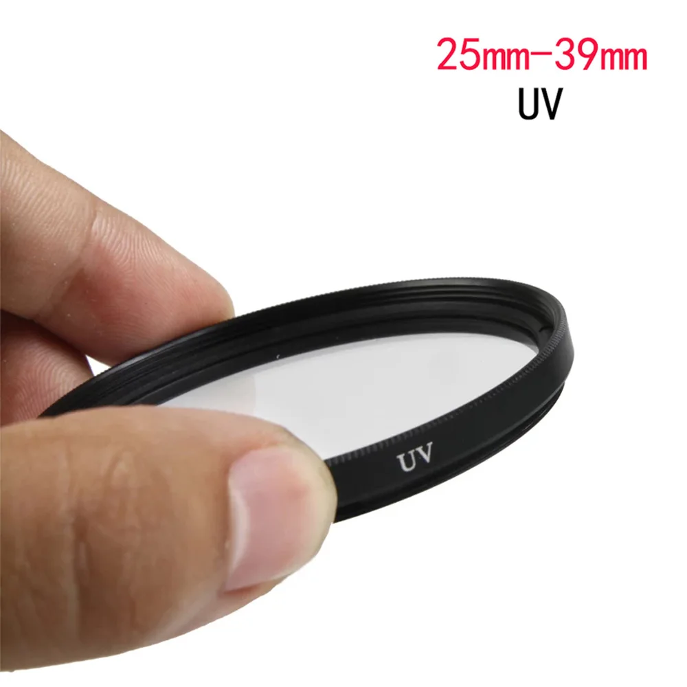 Lens UVLens  Filter 25mm 25.5mm 27mm 28mm 30mm 30.5mm 34mm 35.5mm 39mm For canon sony nikon Pentax Fujifilm  Camera Accessories