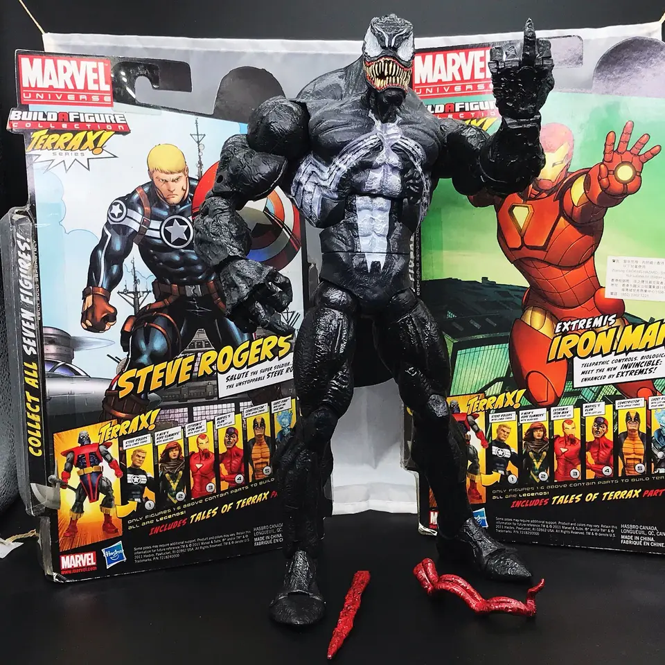 Marvel PBs toliesアイコンスパイダーマンスペサイドヴェノム12
