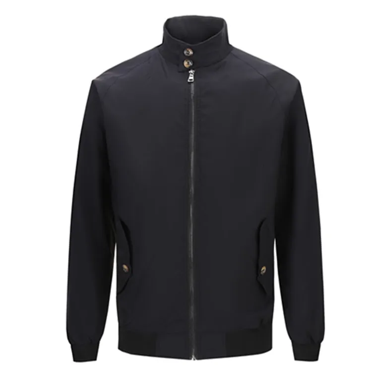 MRMT-Chaqueta de Color liso para hombre, abrigo con cuello, ropa de exterior, novedad de otoño, 2024