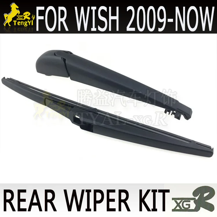 xgr rear tail wiper kit   car care  for wish 20 series 2009-2019 accessory