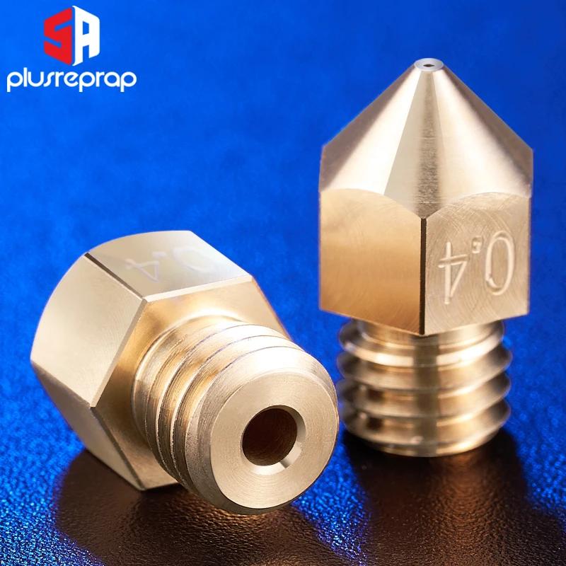 Quality MK8 Brass Nozzle M6 Thread 1.75MM Filament for 3D Printers Parts J-head Hotend Extruder CR10 Heat Block Ender3 Swiss