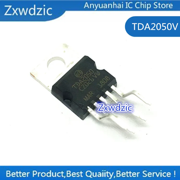 10pcs 100% Free Delivery   TDA2050V   TDA2050  TO-220  Single channel audio power amplifier