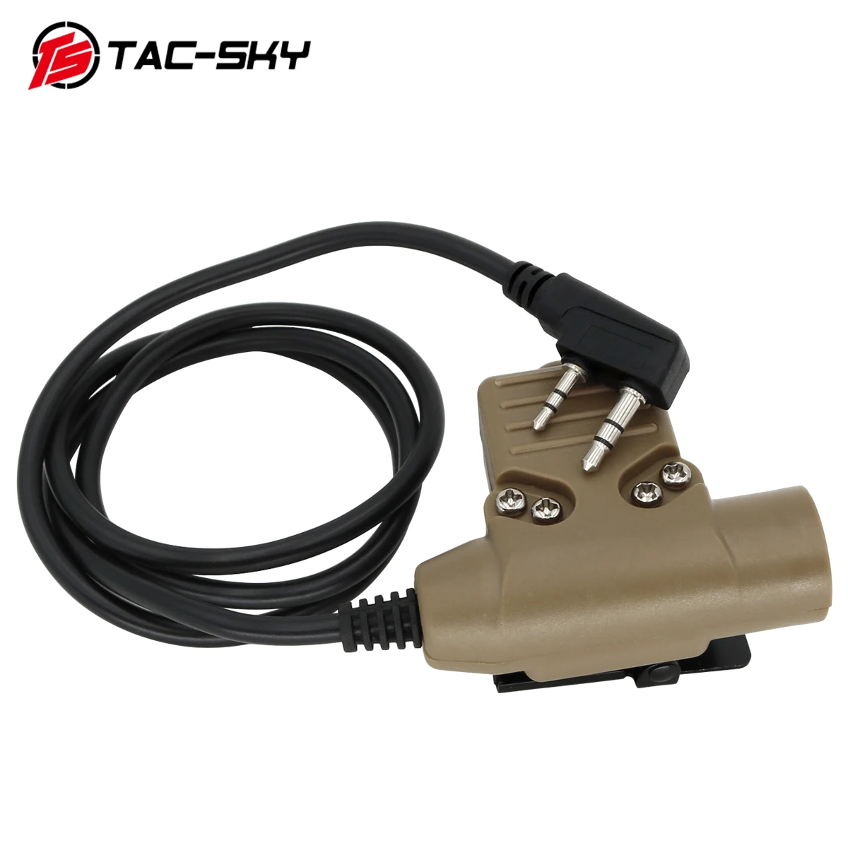 TS TAC SKY PTT U94 PTT Taktische PTT Adapter Taktische Headset Walkie Talkie Ptt Für Comta I II III / Sordin Taktische Headsets