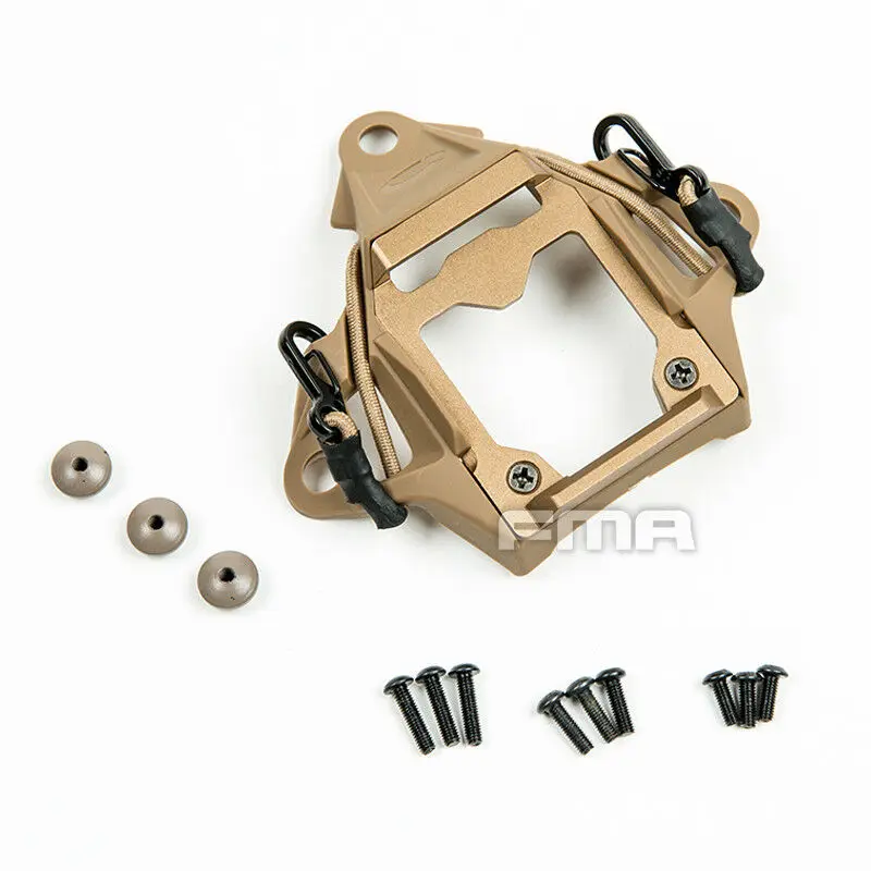 FMA SF Helmet Aluminum Modular Bungee Buckle Shroud for L4G24 L4G19 NVG Mount TB1313