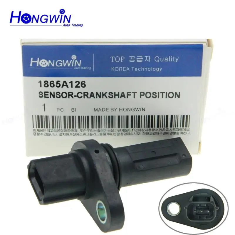 Genuine No.: 1865A126 J005T31972 Crankshaft Position Sensor Fits Mitsubishi Outlander Lancer RVR L4 2.0L 2.4L 2008-2017