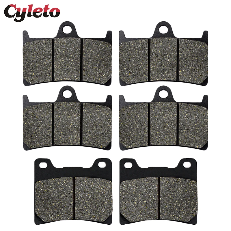 Motorcycle Front Rear Brake Pads for Yamaha YZF 600 R Thundercat YZF600R(Only R Models)97-07 YZF1000R Thunderace YZF 1000R 96-01