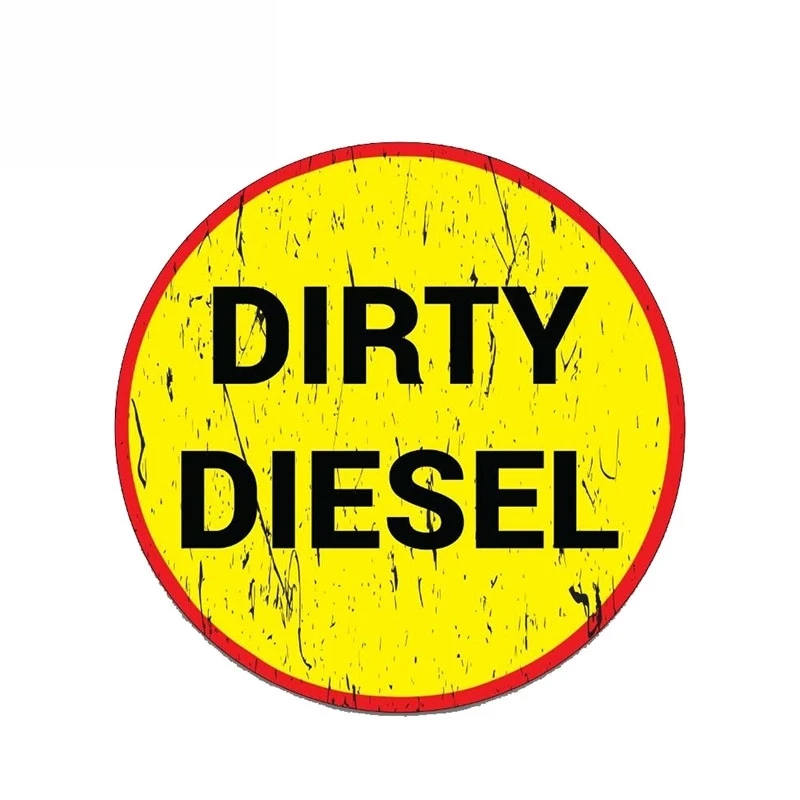 Car Stickers DIESEL Decal Funny DIRT Car Truck 4X4 Offroad 4WD JDM Race DRIFT Waterproof Car Styling 13cm X 13cm