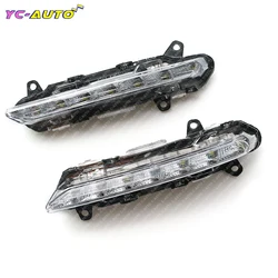 Car Daytime Running Light LED DRLFog Lamp For Mercedes Benz S-Class W221 C250 C300 C350 CL550 AMG CLS550 R350 085 2009-2013