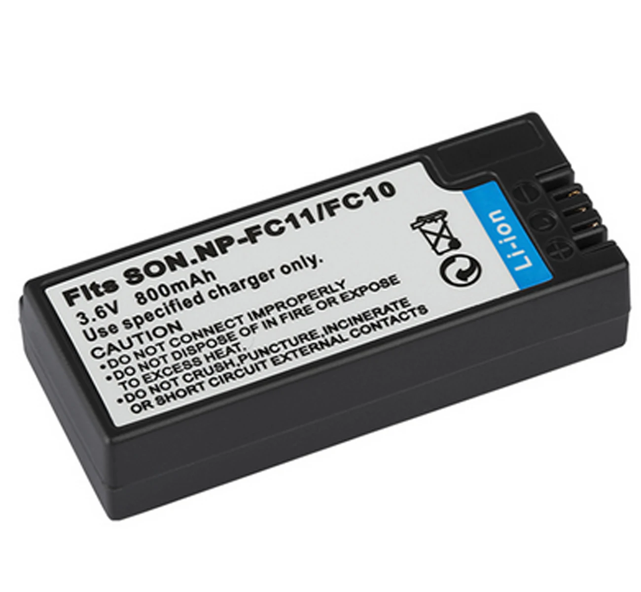 Battery (2-Pack) and Charger for Sony NP-FC10, NPFC10, NP-FC11, NPFC11 InfoLithium C Series