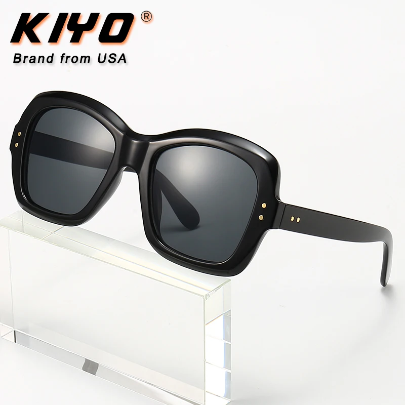 KIYO Brand 2020 New Women Men Square Sunglasses PC Classic Sun Glasses High Quality UV400 Driving Eyewear 3870