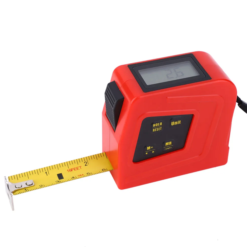 Free Shipping Metric Inch Digital Steel High Accuracy Tape Measure Distance Meter 5M Household Hardware Tool Tape Measure Meter