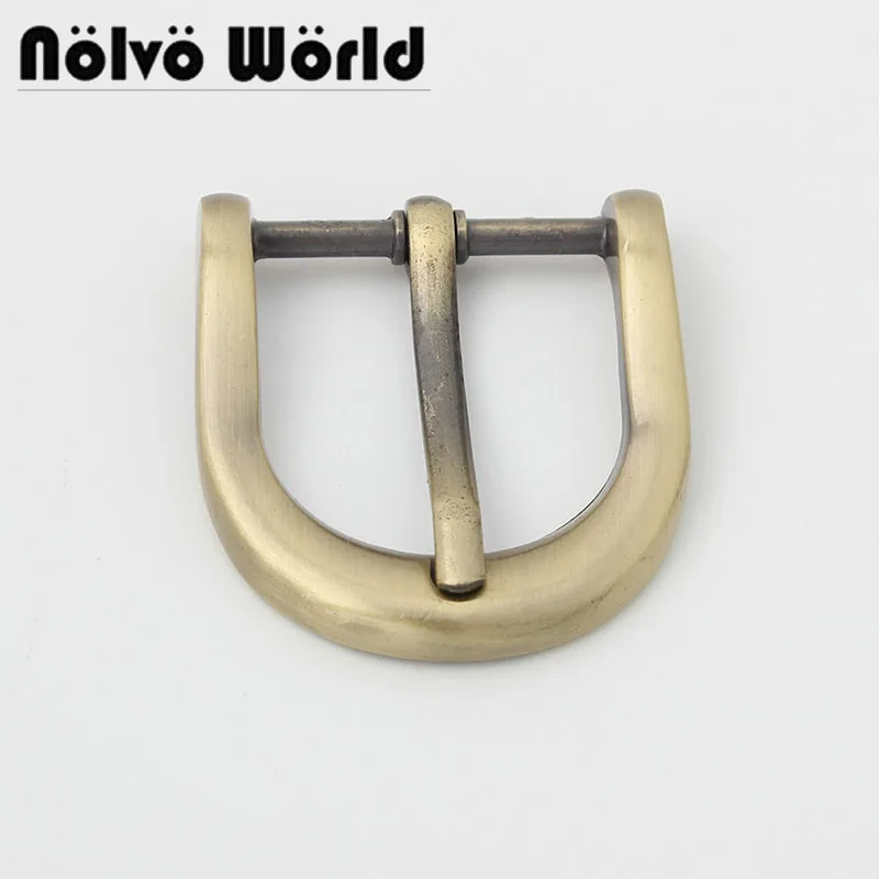 

20 pieces 6 colors 5 size 14-16-20-20-25mm half ring shaped alloy brass metal belt buckle for belt