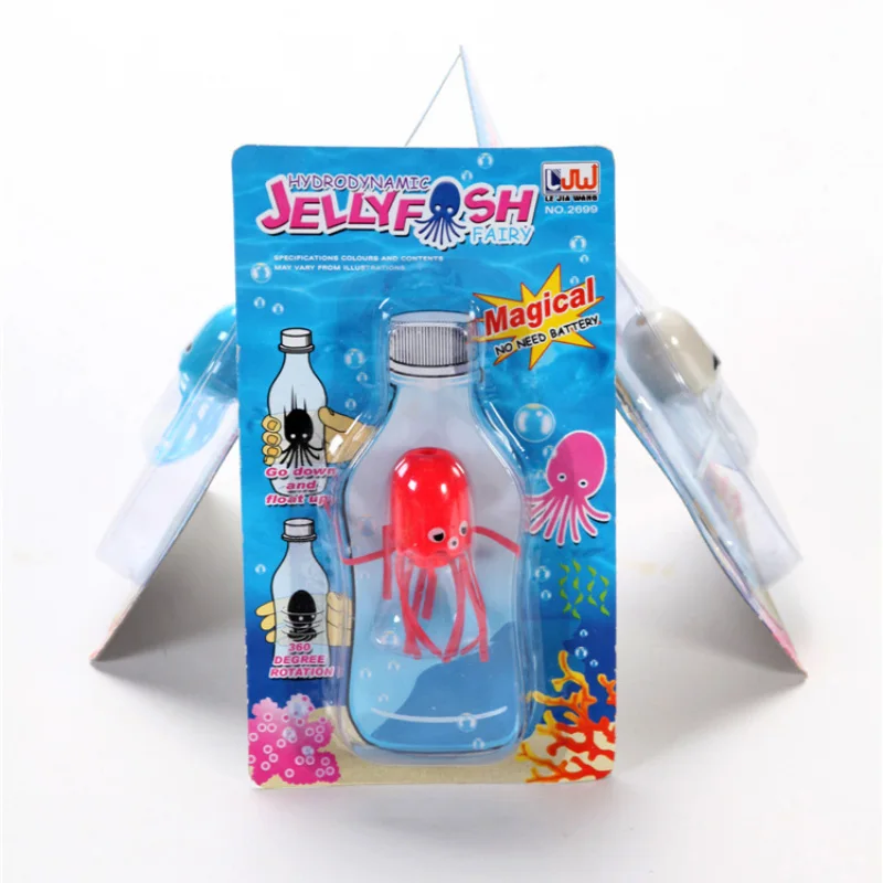 1~10PCS Novelty Magical Jellyfish Ocean Float Science Education Toys Spin Dance Jellyfish Amazing Funny Baby Kids\' Floats Toy