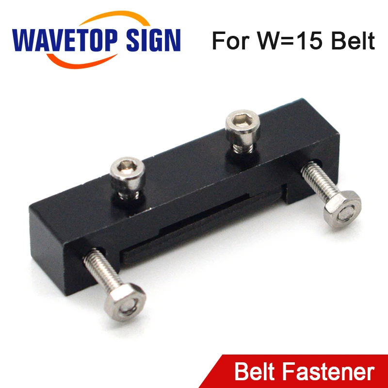 

Wavetopsign Belt Fastener For HTD-3M Width 15mm Open-Ended Timing Belt Transmission For X/Y Axis Hardware Tools Machine Parts