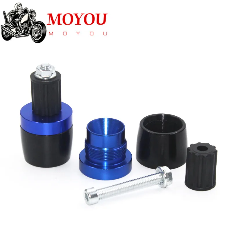 Manopole manubrio moto End Maniglia Bar Cap End Plug per Suzuki GSX-S GSXS 125 150 750 1000/F/ABS GSX-S125 GSX-S750 GSX-S1000