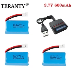 Original 3.7V 600mAh 25c Lipo Battery and Charger for Syma X9 X9S  RC Airplane Quadcopter Drone Spare Part 3.7 v Battery 752030