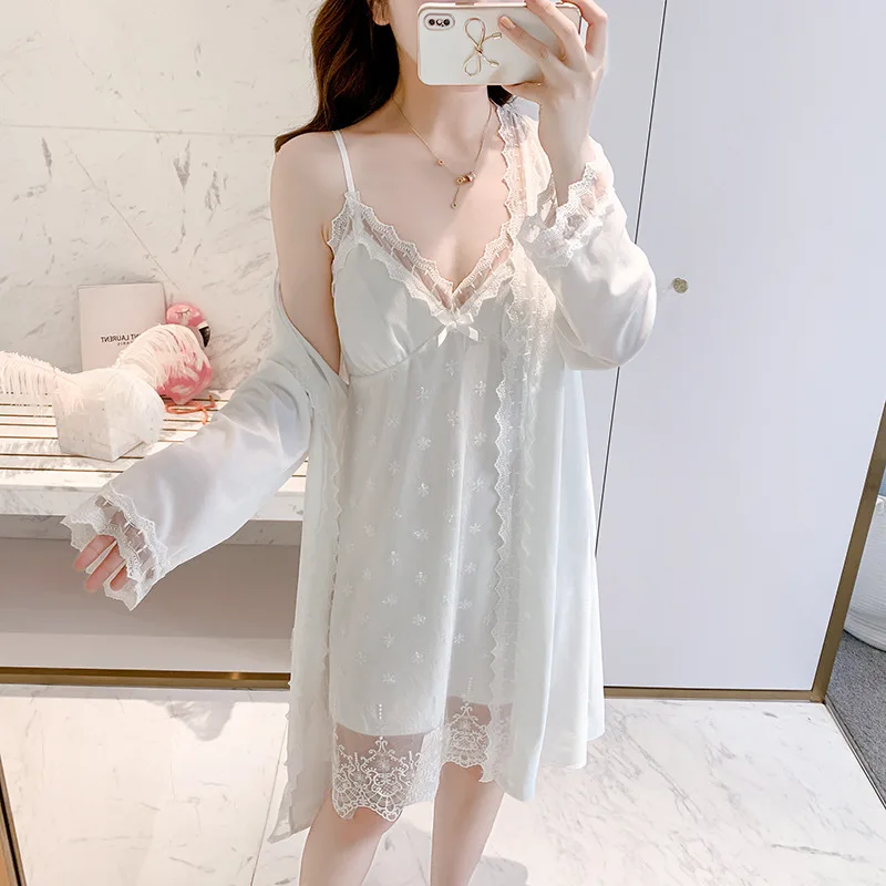 New Women Velvet Sleepwear Sexy Long Sleeve Kimono Robe Set Intimate Lingerie Casual Home Clothing Novelty Velour Bathrobe Gown