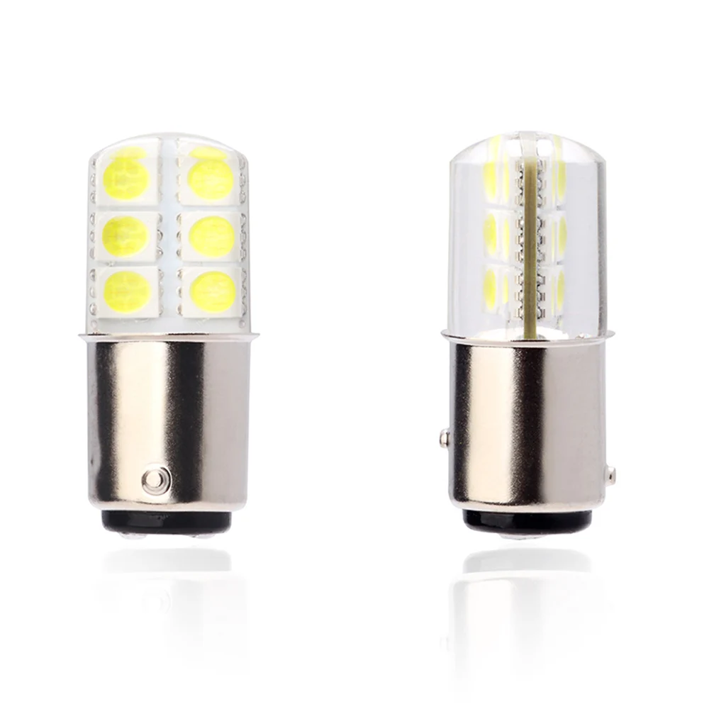 1157 P21/5W Bay15d S25 LED 12SMD 12V 1W Silica gel Automobile Car Brake Light Stop Parking DRL Lamp Red/White/Yellow