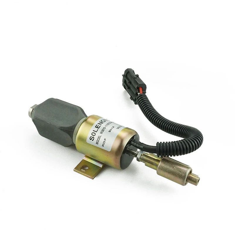 24V Shutoff Stop Solenoid Valve M3019-1115100A for Shut down Application - Automotive And Industrial Use